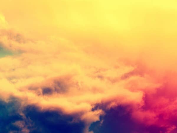 He Is Risen Easter Clouds Worship Background