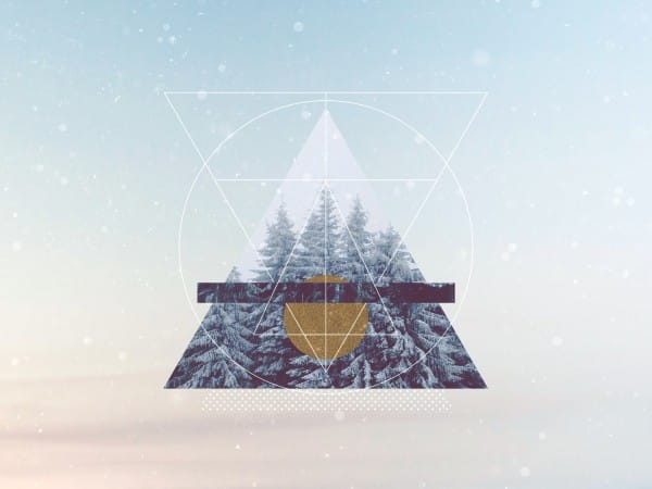 Merry Christmas Winter Design Worship Background