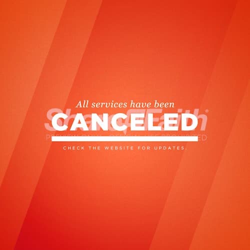Canceled Service Social Media Graphic