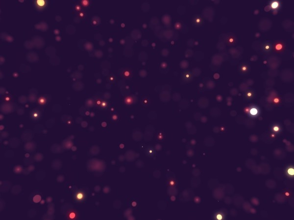 Worship Particles Red Shimmering Background
