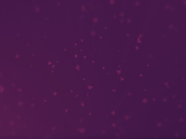 Worship Triangles Monotone Purple Background