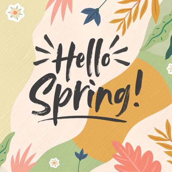Hello Spring Church Social Media Graphic