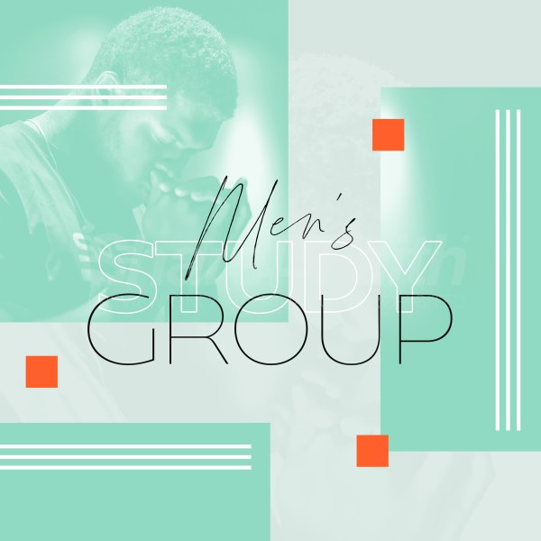 Men’s Study Group Green Social Media Graphic