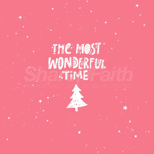 Most Wonderful Time Social Media Graphic