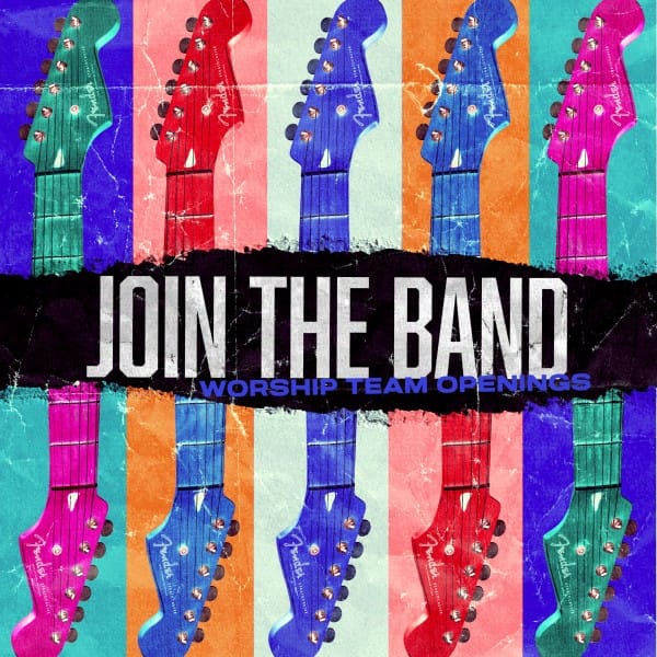 Join The Band Social Media Graphic