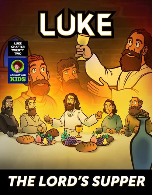 Luke 22 The Lord’s Supper Digital Comic