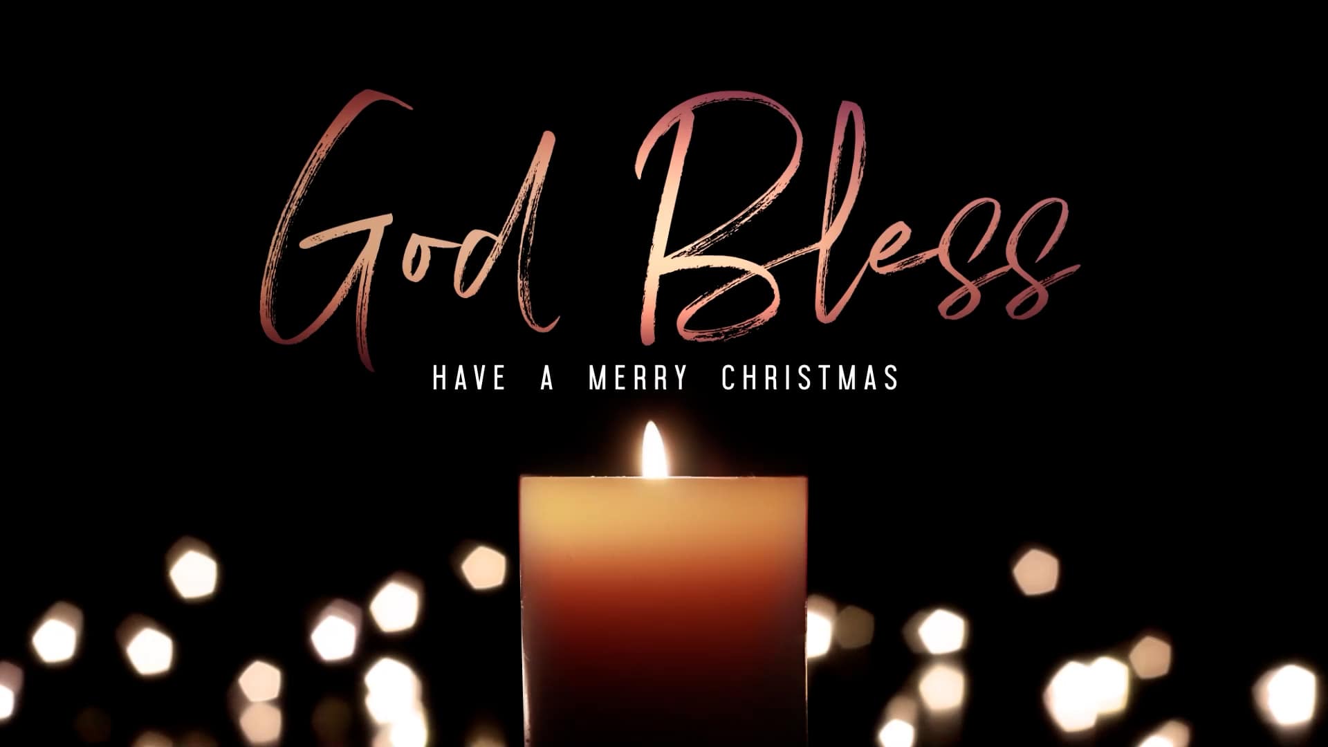 ShareFaith Media » God Bless Candlelight Christmas Church Motion