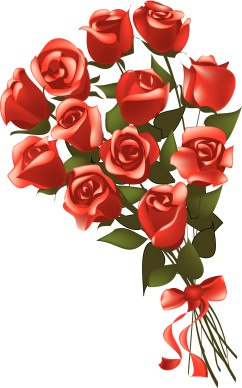 Gift Bouquet of Red Long Stem Roses