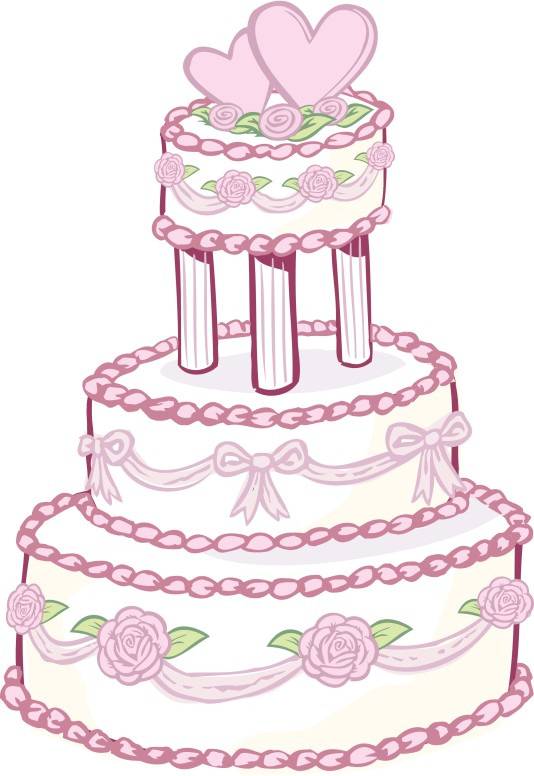 Heart Theme Anniversary Cake