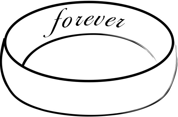 Forever Engraved on the Inside of Wedding Band