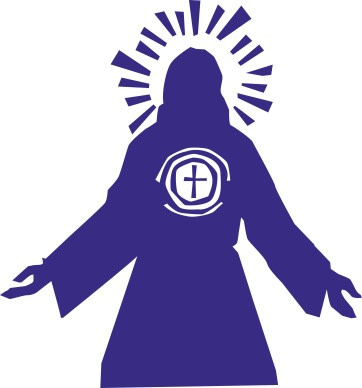 Jesus with Cross Symbol
