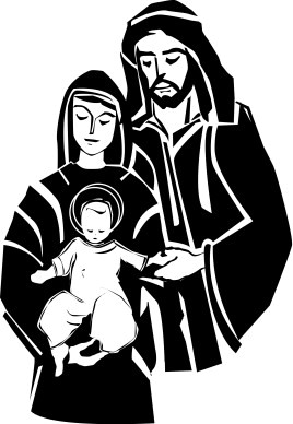 Jesus With His Parents