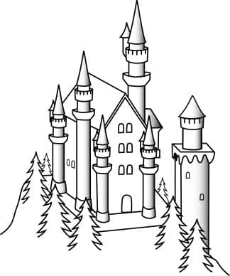 Castle in Forest