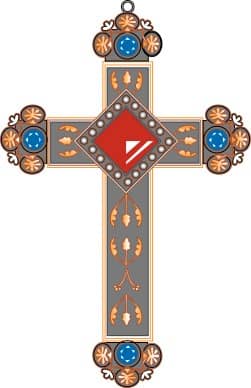Elaborate Jeweled Cross