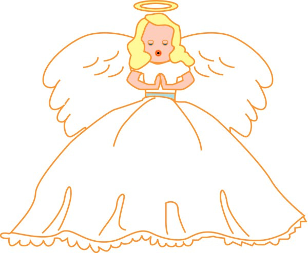 Child Angel with Wings