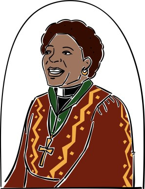 African American Female Reverend