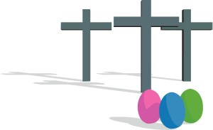 Easter Eggs and Crosses