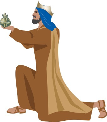 Wiseman with Gift