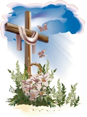 Easter Cross Resurrection Cross