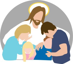 Jesus Comforts Family in Grief