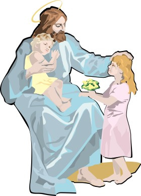 Jesus Embraces the Children