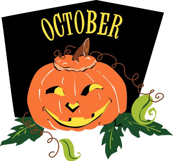 october clipart free