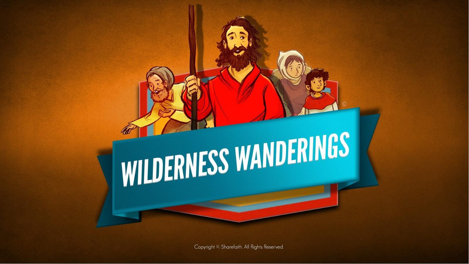 ShareFaith Media » 40 Years In The Wilderness Kids Bible Story ...