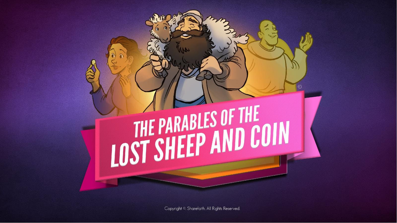 ShareFaith Media » Luke 15 The Parables Of The Lost Sheep And Coin Kids