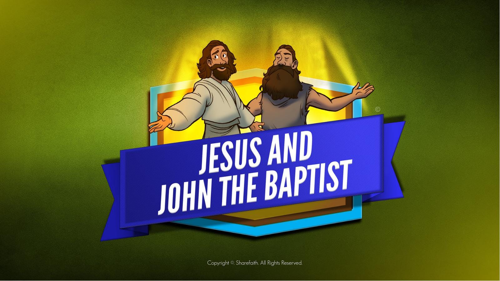 ShareFaith Media » Matthew 11 Jesus and John the Baptist Kids Bible ...
