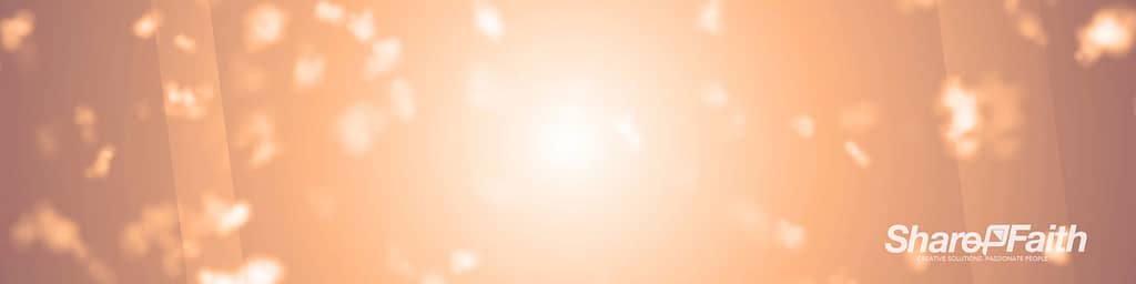Floating Particles Triple Wide Worship Loop
