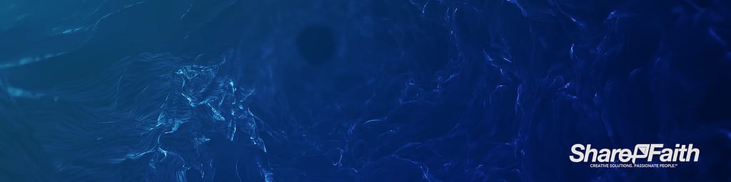 Water Tunnel Triple Wide Worship Motion Graphic