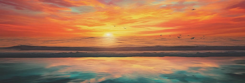 Easter Morning Sunrise: Web Graphic