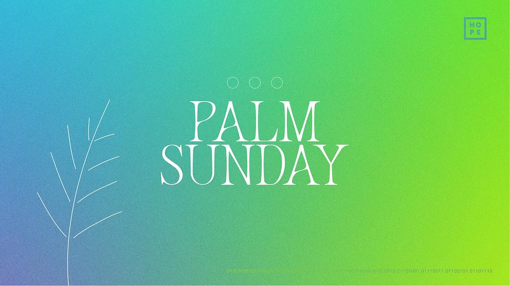 Palm Sunday Holy Week Graphics