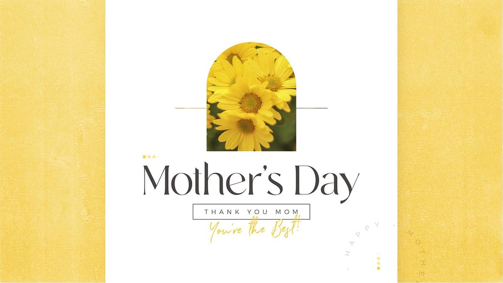 Mother's Day Spring Pre Service Slides