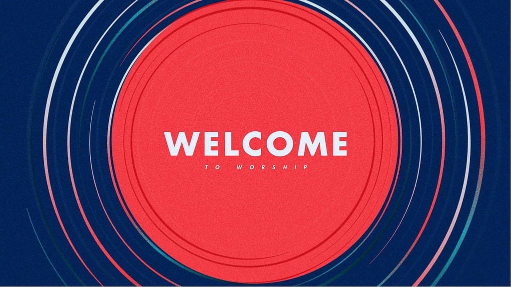 Concentric Circles Title Graphics