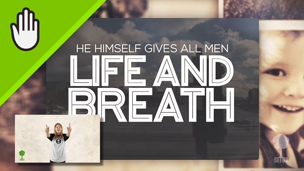 Life And Breath Kids Worship Video for Kids Hand Motions