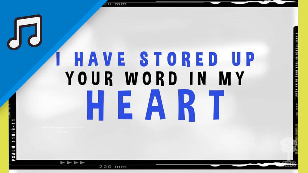 Your Word In My Heart Kids Worship Video for Kids Instrumental