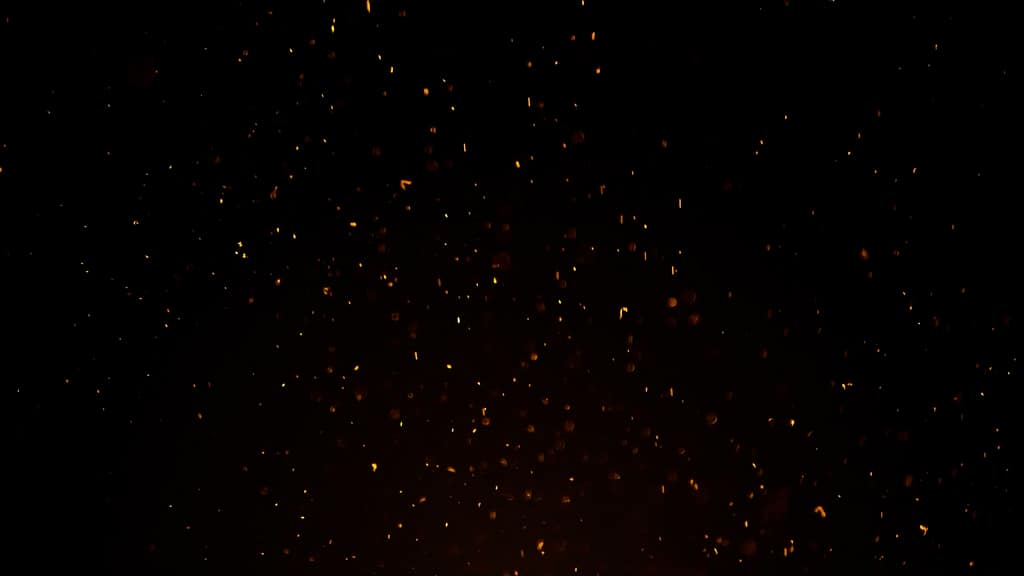 Dark Orange Red Ember Church Motion Graphic