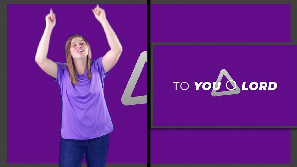 You O Lord Worship Video For Kids Hand Motions