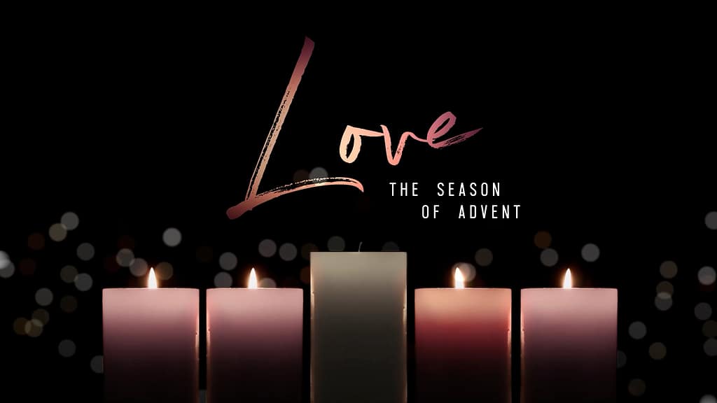 Love Title Advent Candlelight Graphics