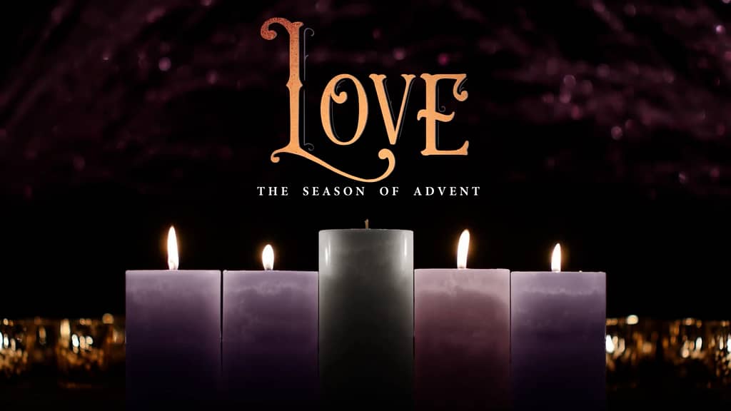 Love Title 2 Advent Classic Christmas Background