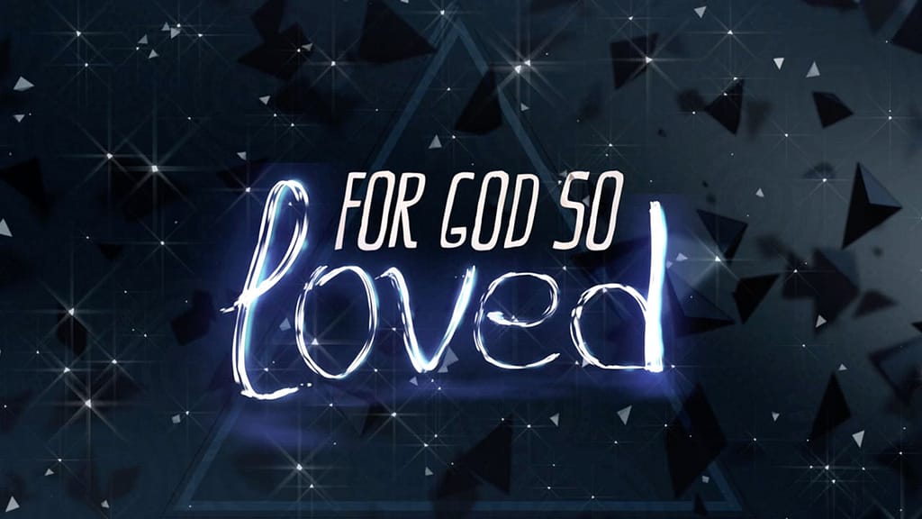 For God So Loved The World Kids Worship Video for Kids