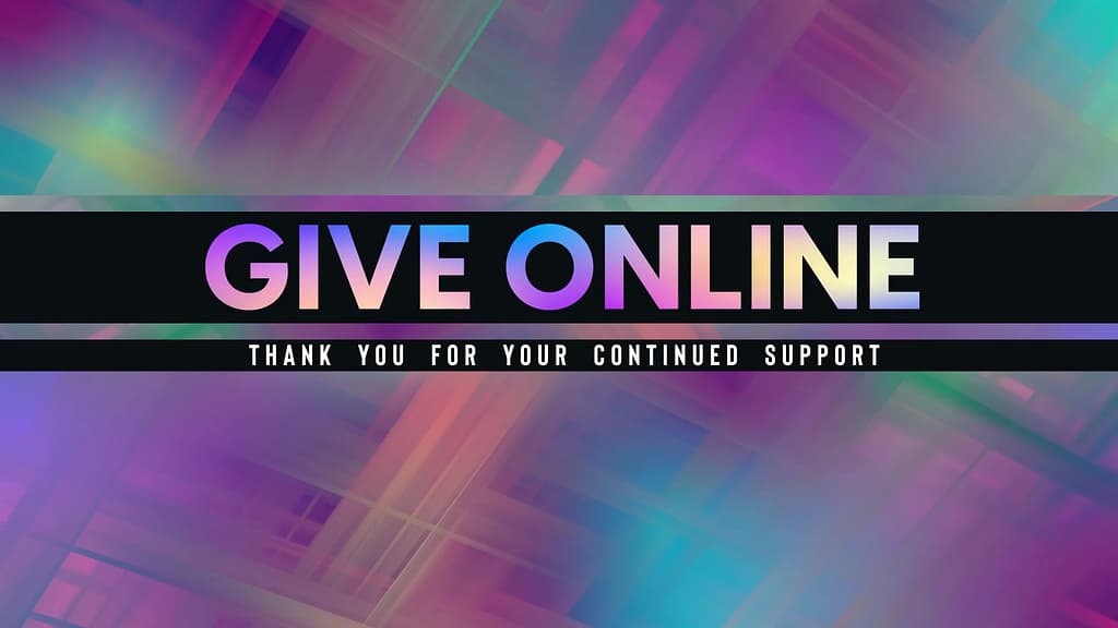 Give Online Mother's Day Tapestry Church Motion Graphics