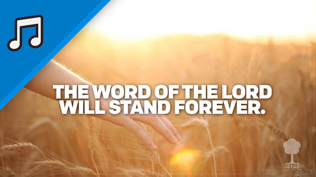 The Word of the Lord Kids Worship Video for Kids Instrumental