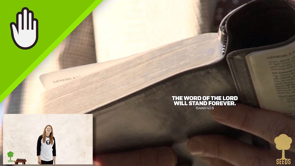 The Word of the Lord Kids Worship Video for Kids Hand Motions