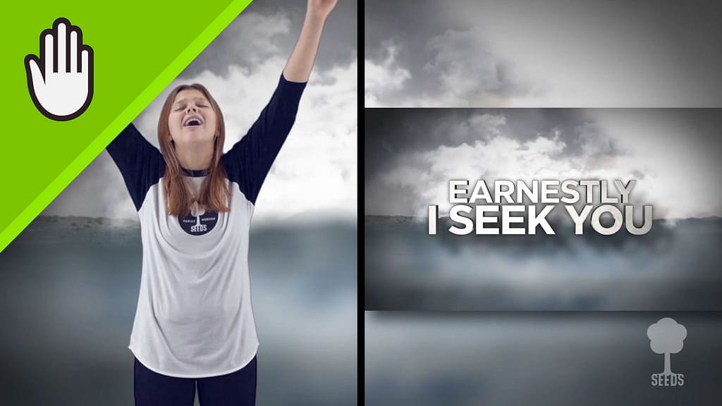 Better Than Life Kids Worship Video for Kids Hand Motions Split Screen