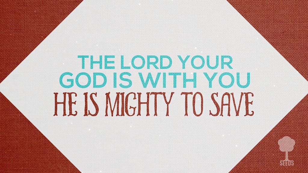 Mighty To Save Kids Worship Video for Kids