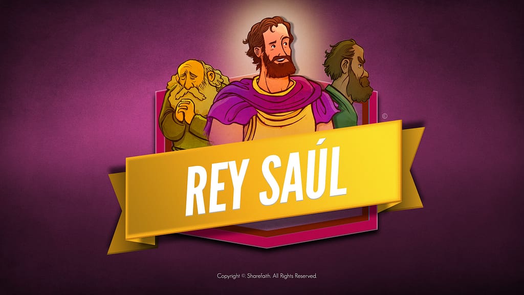 Video de la Biblia del Rey Saúl para niños