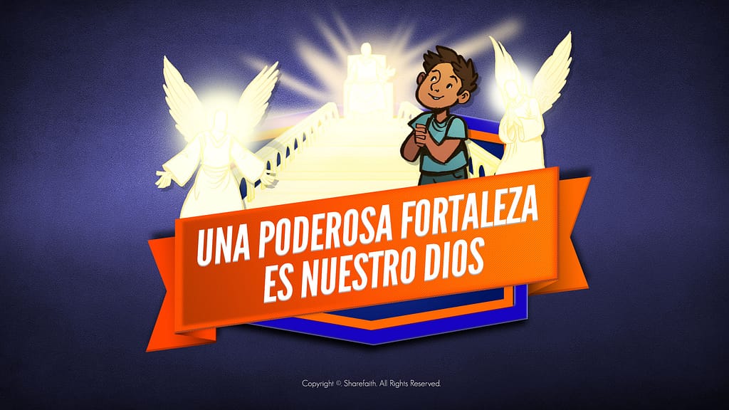 Salmo 91 Una fortaleza poderosa es nuestro video bíblico de Dios para niños