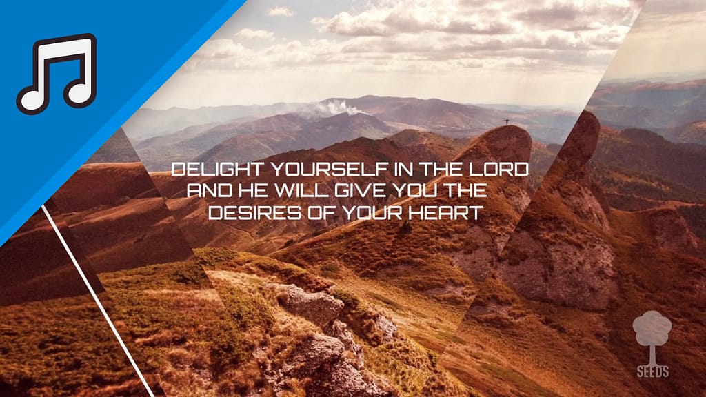 Delight Yourself In The Lord Kids Worship Video for Kids Instrumental